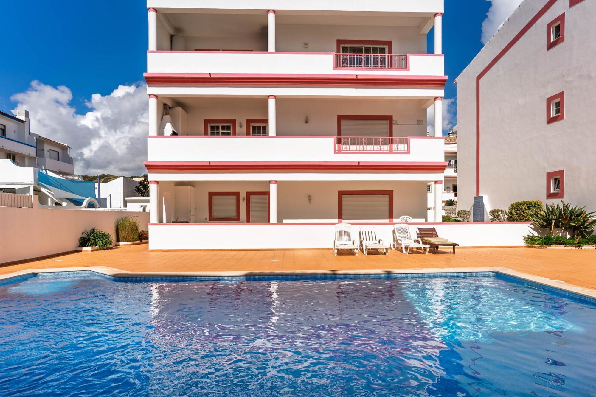 Cozy Sunny Peaceful Flat With Swimming Pool Apartment Burgau Luaran gambar